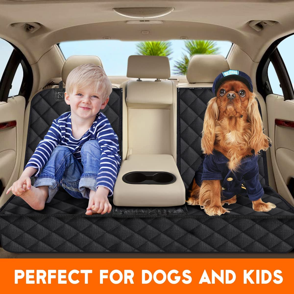 Waterproof Non-Slip Dog Car Seat Cover