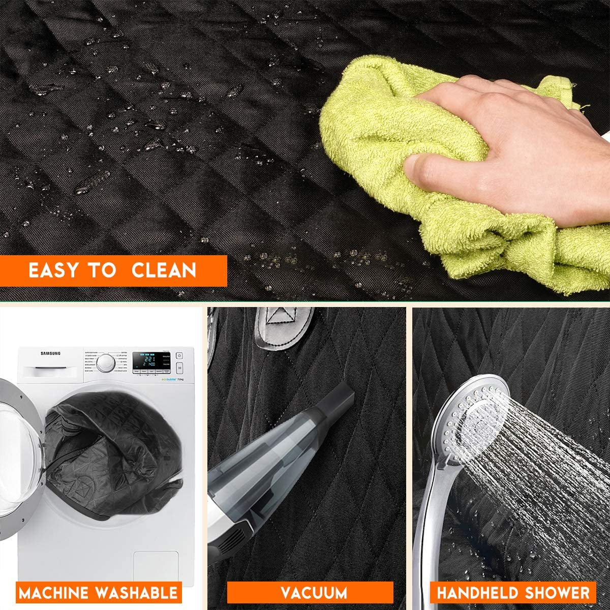 Waterproof Non-Slip Dog Car Seat Cover